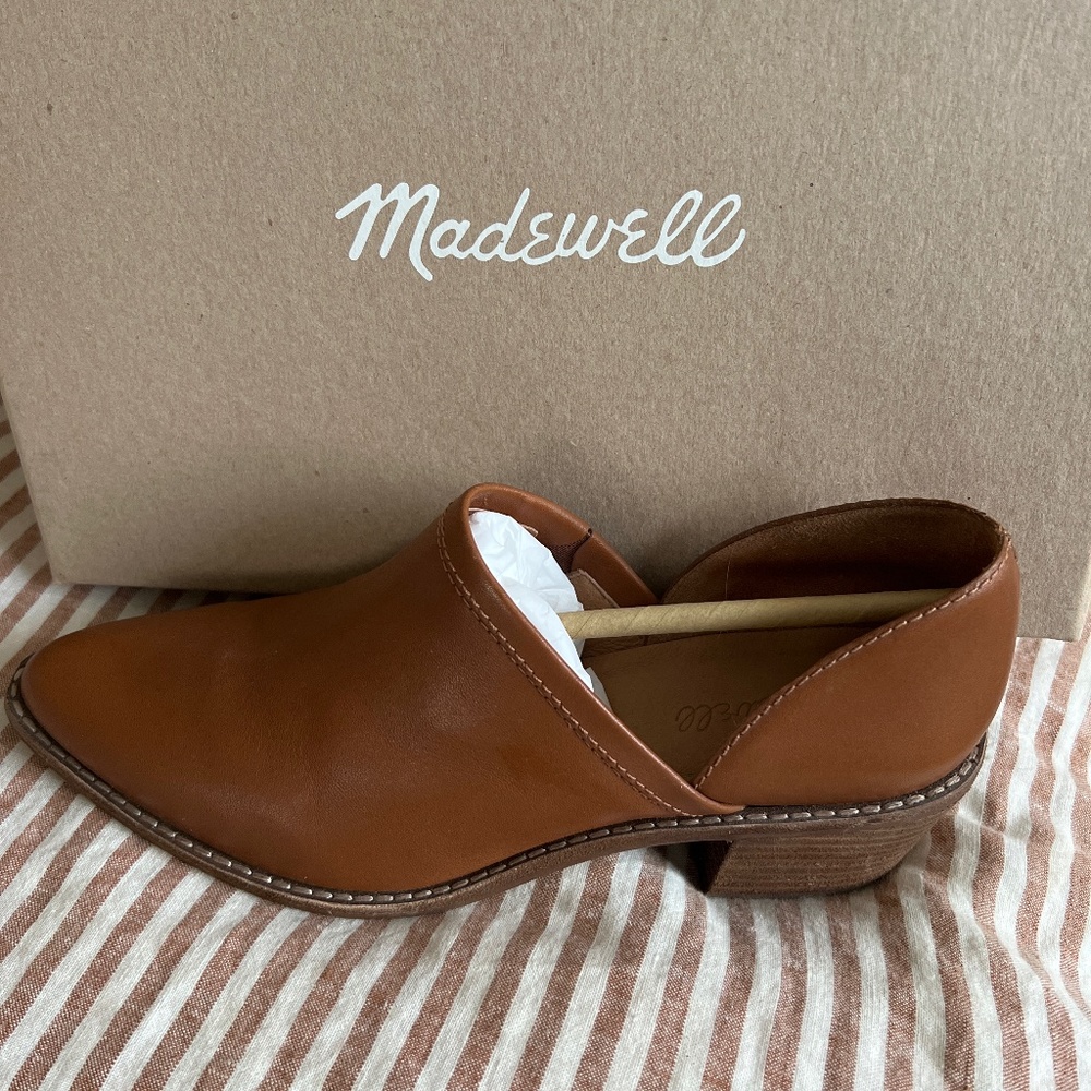 New in Box Madewell Brady Lowcut Bootie Size 7